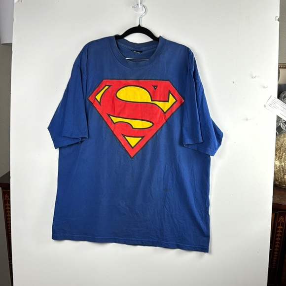 Vintage Superman T Sz XL Single Stitch DC Comics Changes Tag Made In USA cotton - Picture 1 of 8
